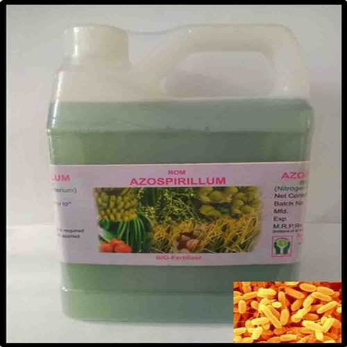 ROM Azospirillum Liquid Biofertilizer, Packaging Type : Can/Drum