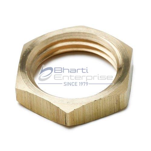 Polished Brass Check Nuts, for Electrical Fittings, Packaging Type : Carton Box