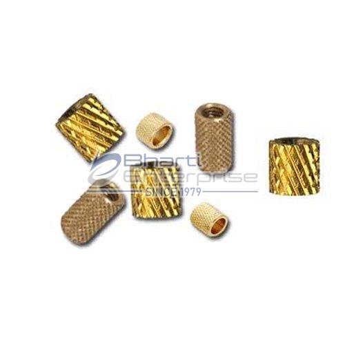 Round Brass Helical Knurled Inserts, for Electrical Fittings, Grade : AISI, ASTM, DIN