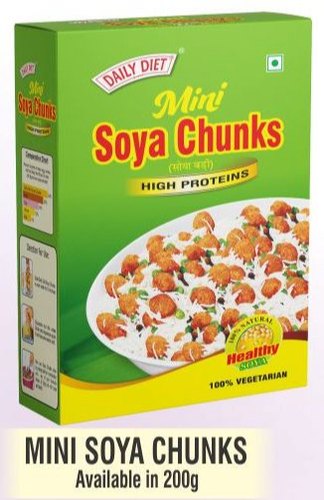 Daily Diet Vegetarian Soya Chunks, Purity : 100%