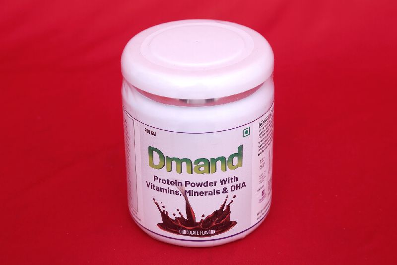 Dmand Chocolate Protein Powder, for Health Supplement, Packaging Type : Plastic Can