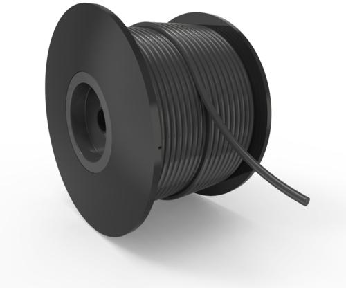 EPDM Rubber Cord, Color : Black
