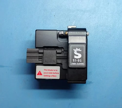 Metal Plastic Optical Fiber Cleaver, Color : Black