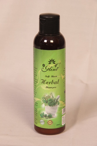 Glint Herbal Shampoo, Form : Liquid