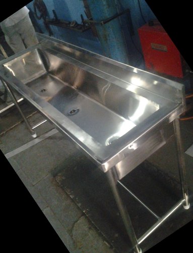 Rectangular Stainless steel sink