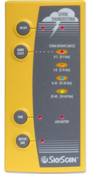 Printed SkyScan Lightning Detector, Packaging Type : Box