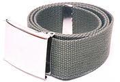 Spun Polyester Belts, Color : Grey