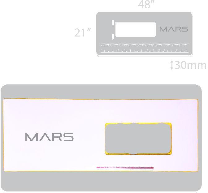 MARS - EMBROIDERY TABLE, Shape : Ergonomic