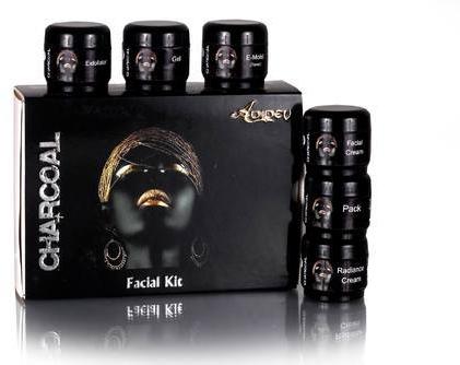 Herbal and Active Charcoal Facial Kit, Packaging Size : 240 Gms