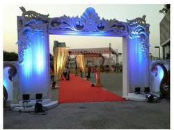 Fiber Wedding Gate, Color : White