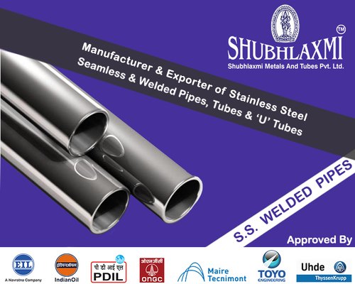 Round Stainless Steel Welded Pipe