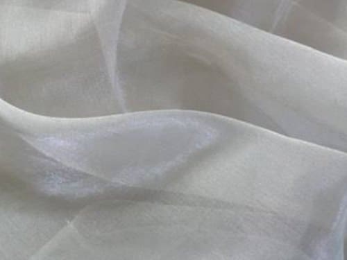 Cotton Organza Satin Silk Fabric, Width : 44 Inch