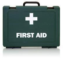 Plastic First Aid Boxes, Color : Green