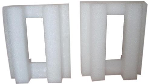 Plain EPE Foam Fitment, Color : White