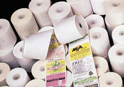 Plastic Receipt Advertising Tapes, Color : Multi Color
