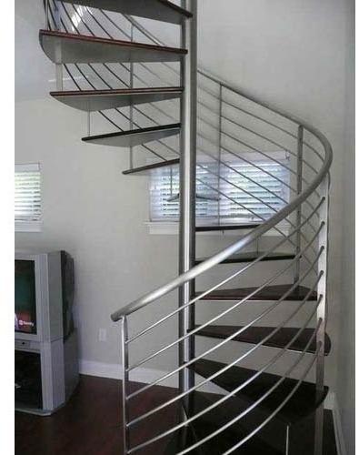 Stainless Steel Spiral Stairs