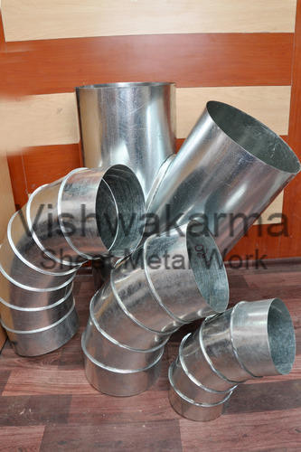 Round Ducting Pipe Bend