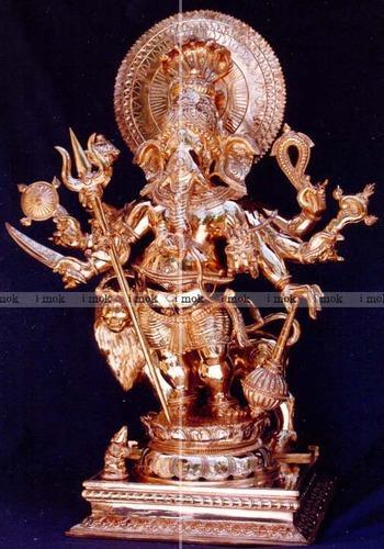 Vinayaga Copper Sculpture