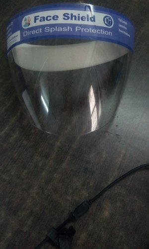 PVC Safety Face Shield, Color : Transparent