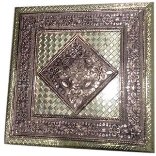 Square Card Board Velvet Mukhwas Box, Color : Copper Oxidised