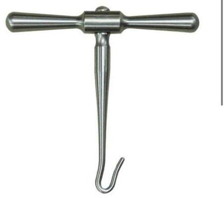 Stainless Steel Gigli Saw Handles, for Neurosurgery