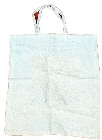 Plain Shopping Bag Fabric, Color : White