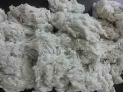 white cotton waste