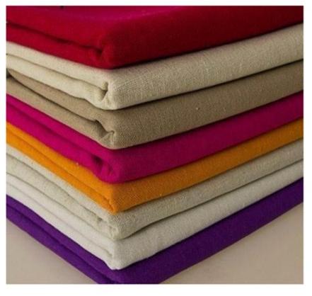 Plain Linen Fabrics, Width : 36, 44, 58, 72 Inches