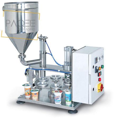 Automatic Stainless Steel Cup Filling Machine, Voltage : 220 V