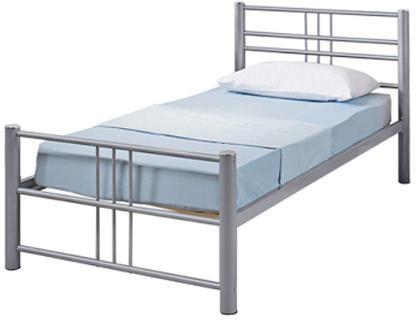 Ms Steel Hostel Bed, Size : 36x78 inch