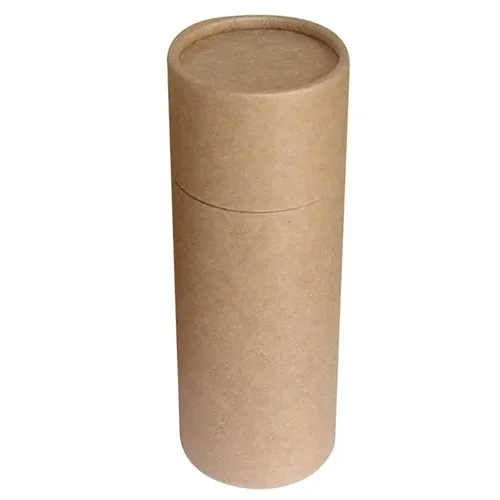 Paper Tube Box, Color Brown at Rs 20 / Piece Elan Kraft