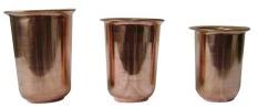 Polished Copper Glass, Capacity : 150 - 250 ml