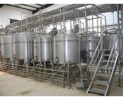 Stainless Steel Dairy Processing Plant, Capacity : 2500 litres/hr