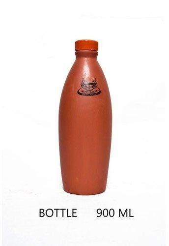 Clay Water Bottle, Capacity : 900ML