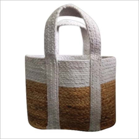 Plain Designer Cotton Jute Bag, Size : Standard