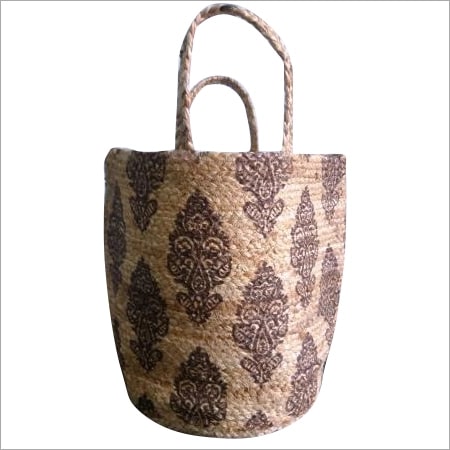 Hand Woven Jute Bag, for Shopping, Size : Standard