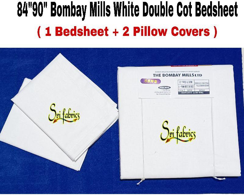 Bombay Mills White Hospital Bedsheets