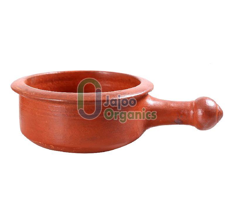 Coated Clay Sauce Pan, Feature : Fast Cooking, Fine Finished, Light Weight, Non Stickable, Rust Proof