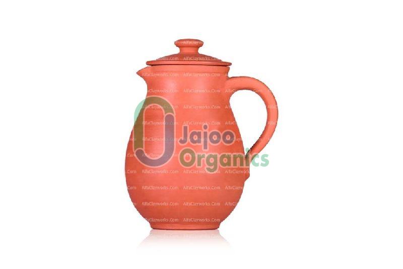 Clay Water Jug With Handle