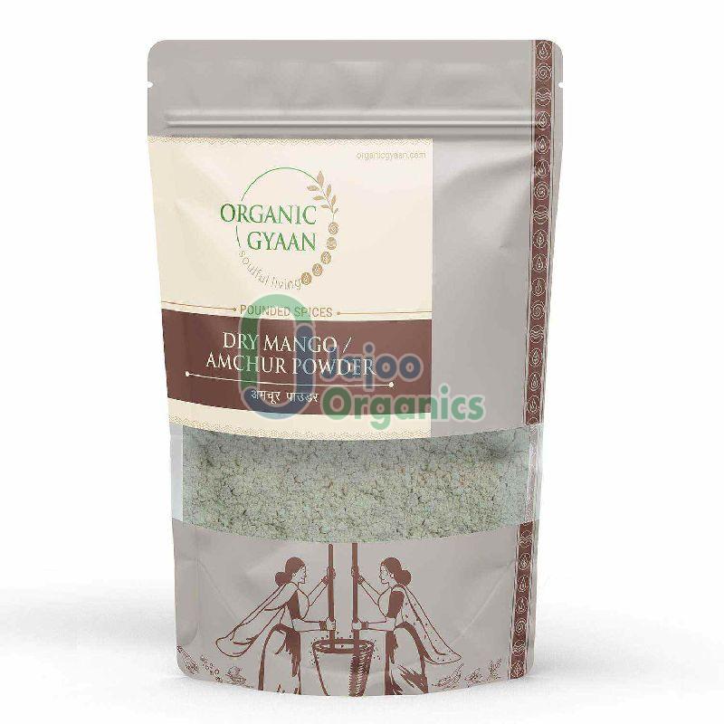 Organic Gyaan Dried Mango Powder, Packaging Type : Plastic Packet
