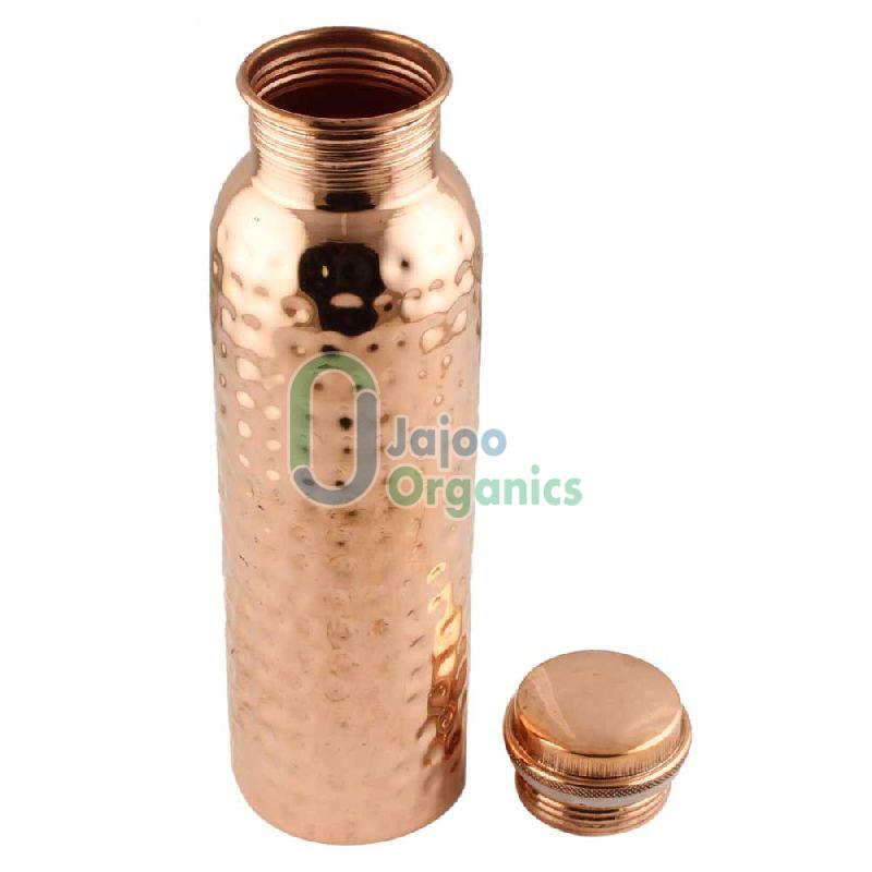 Hammered Copper Water Bottle, Capacity : 900 Ml