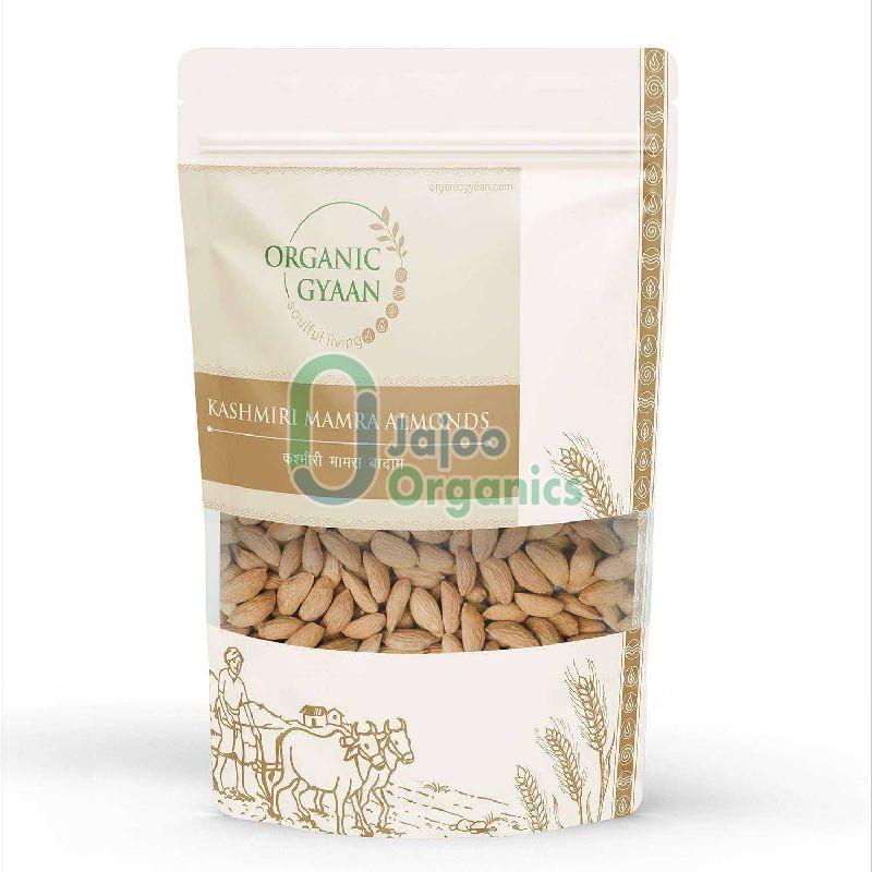 Organic Kashmiri Mamra Almonds, Shelf Life : 2years