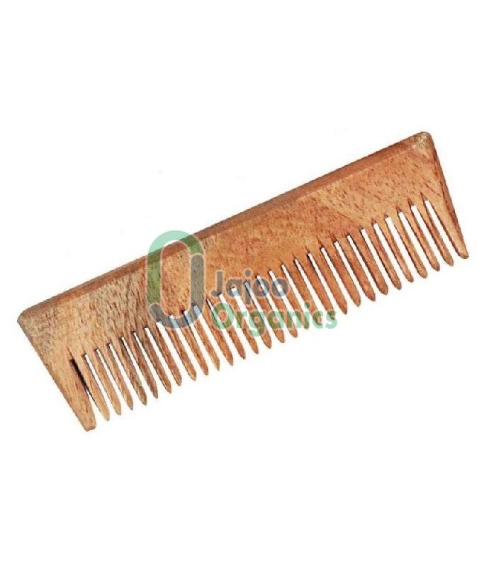 Neem Wood Hair Comb, Color : Brown