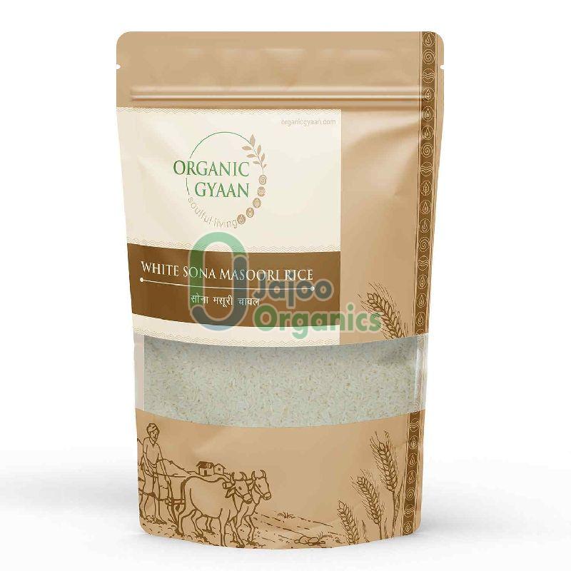 Organic White Sona Masoori Rice, Feature : Good In Taste, Good Variety