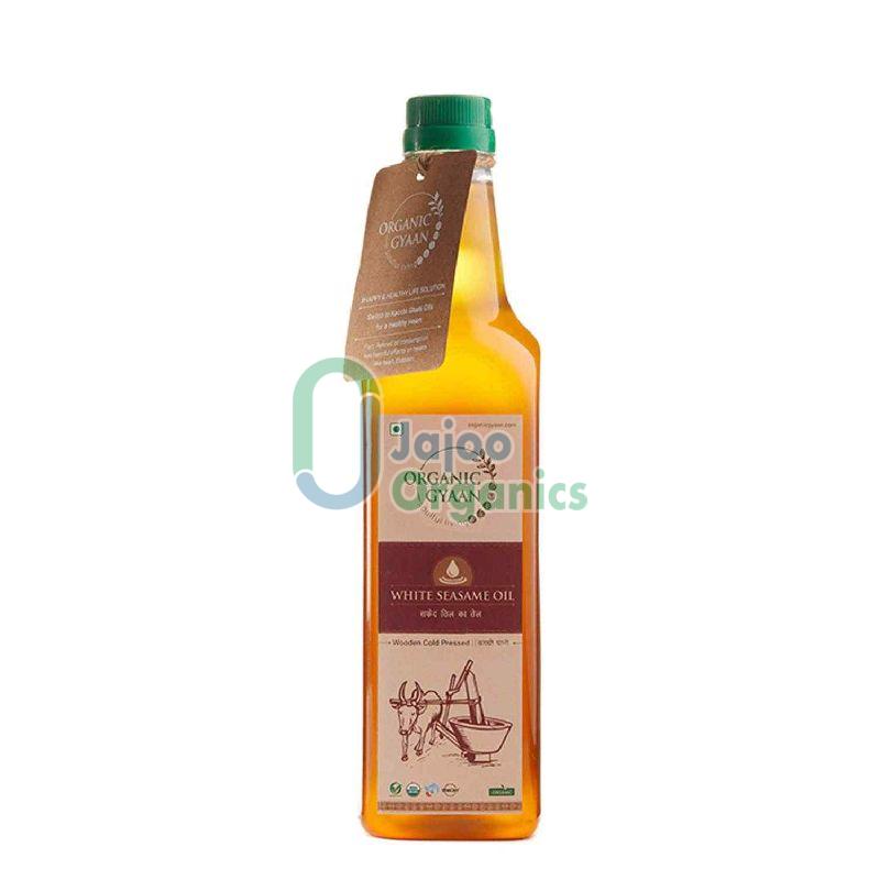 Wooden Cold Pressed White Sesame Oil, Packaging Type : Hygienically Packed Bottles