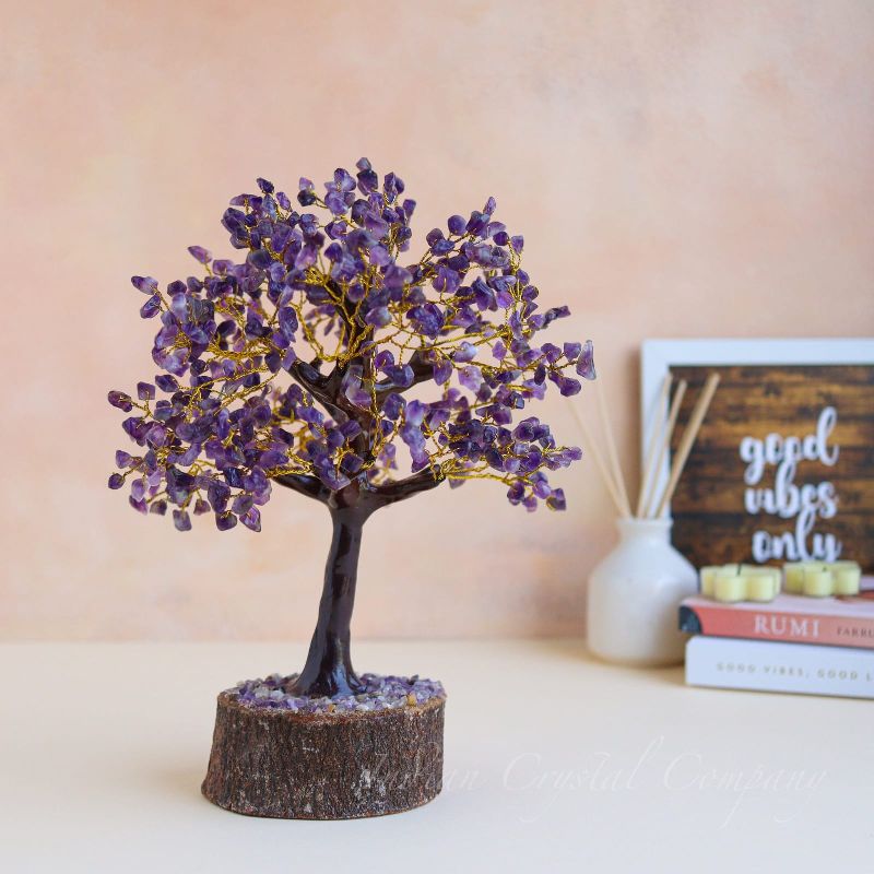 Amethyst Gemstone Tree