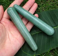 Green Jade Healing Smooth Massage Wand, Size : 0-25mm, 25-50mm