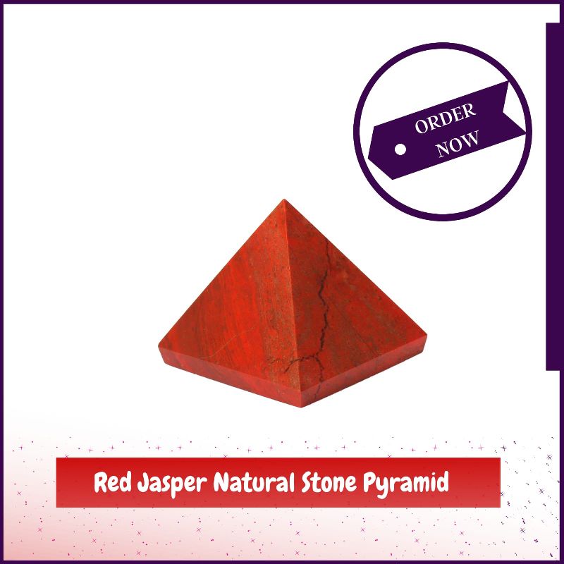 Red Jasper Pyramid