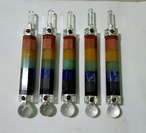 Gemstone Seven Chakra Healing Stick