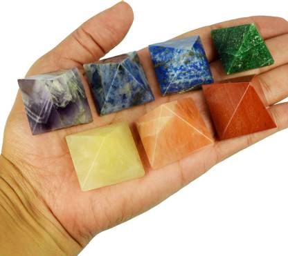 Seven Chakra Pyramid Set